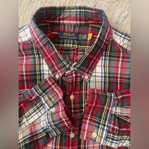 Polo by Ralph Lauren - Cotton flannel plaid button down shirt Size 3XL